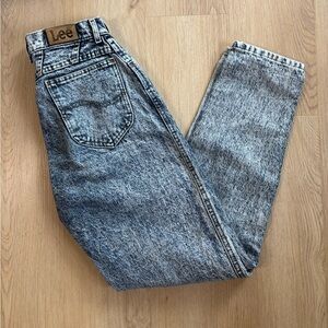 Lee High-Rise Women's Acid Wash 80s Mom Jeans